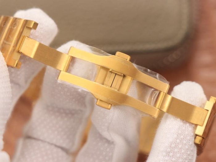 Cartier Tank Anglaise 18K Yellow Gold - 1:1 Superclone - Image 9