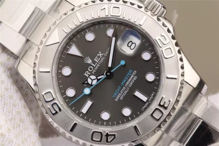 1:1 Superclone-Yachtmaster Stainless Steel 268622(grey dial yacht master 40mm) - Image 4