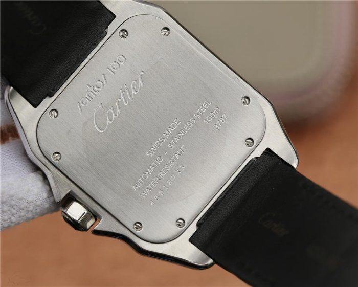Cartier Santos 100 Swiss Automatic Watch - 1:1 Superclone - Image 7