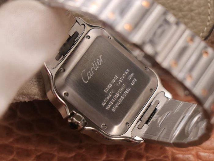 Cartier Santos De Cartier 40MM Two Tone - 1:1 Superclone(Two Tone Santos) - Image 6