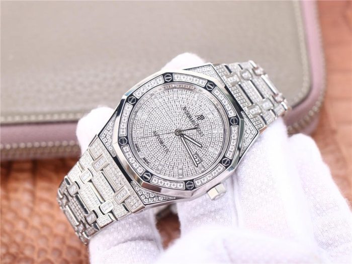 Audemars Piguet Royal Oak 15452 1:1 Superclone(full diamonds AP) - Image 2