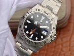 Rolex Explorer II - 42MM- 1:1 Superclone(Steel bezel black explorer) - Image 3