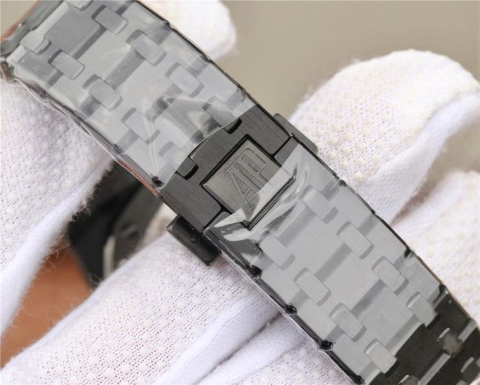 Audemars Piguet Royal Oak (TOURBILLON EXTRA-THIN) 1:1 Superclone(Black tourbillon AP) - Image 8