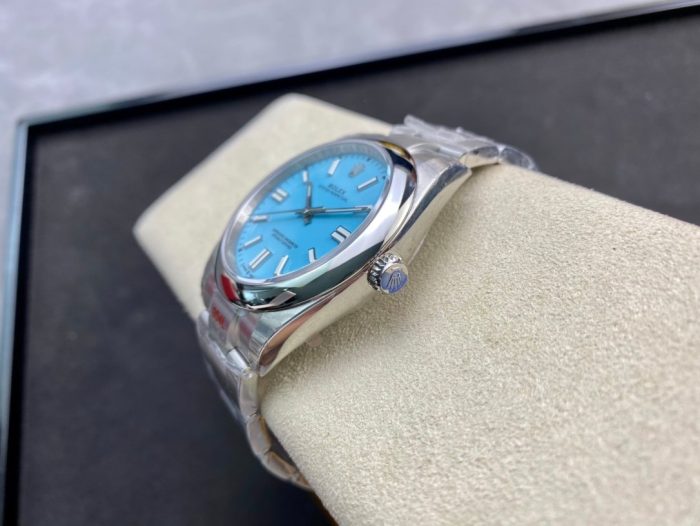 1:1 Superclone-Rolex Oyster Perpetual 41 Ref: 124300(Tiffany Blue dial oyester) - Image 7