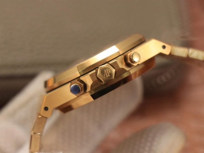 Audemars Piguet Royal Oak Chronograph 18K Gold on 904L Steel - 1:1 Sup - Image 6