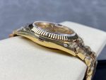 Day Date Rolex Weekly Journal 18K Gold Plated counter weight(Full gold daydate) - Image 7