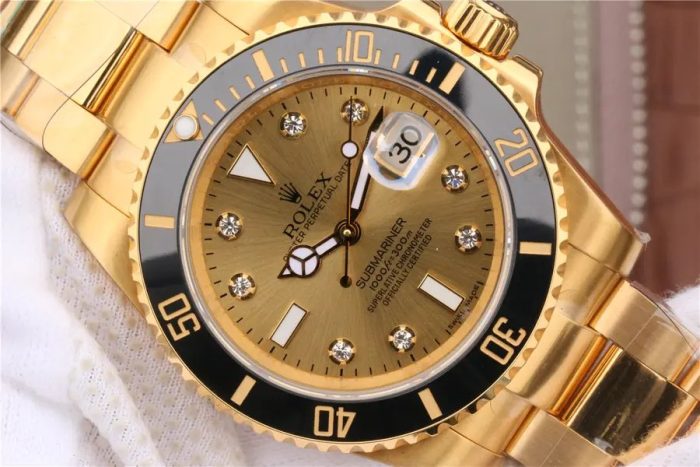 Submariner-date 126618 18K yellow-gold 1:1 Superclone - Image 3
