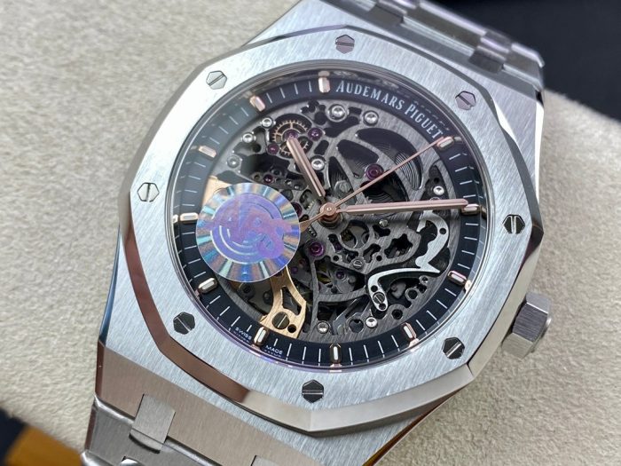 1:1 Super Clone Royal Oak Offshore 5407ST.OO.1220ST.01(Silver AP tourbillon) - Image 4