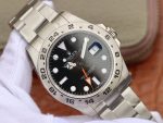 Rolex Explorer II - 42MM- 1:1 Superclone(Steel bezel black explorer) - Image 2