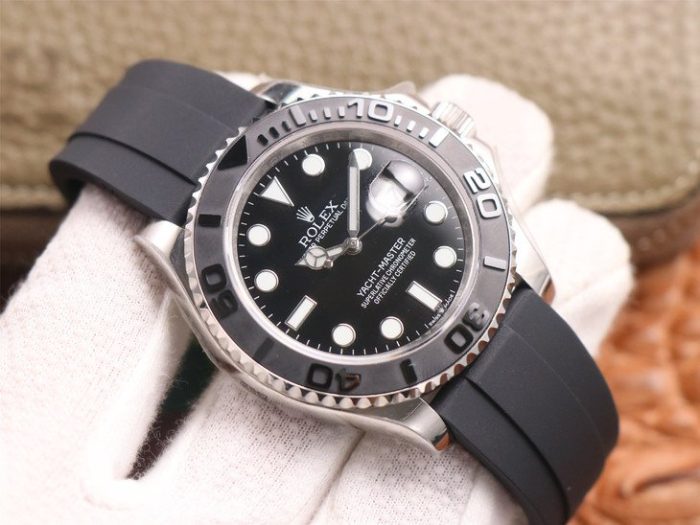 1:1 Superclone-Rolex Yacht-Master Oyster (Silver yacht master 42mm) - Image 2