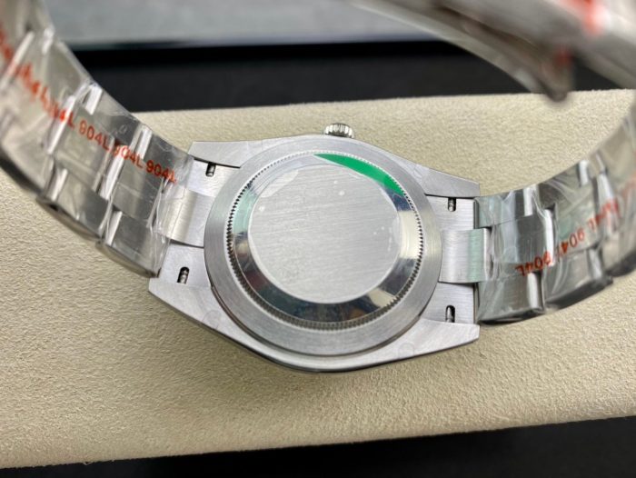 Rolex Oyster Perpetual 41 Turquoise (Yellow dial Oyester) - Image 9