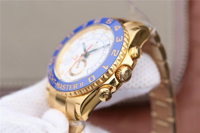 1:1 Superclone-Rolex Yachtmaster II Stainless Steel 116681- 1:1 Superclone(gold yacht master II) - Image 10