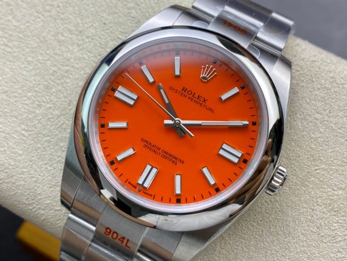 Rolex Oyster Perpetual 41 Ref: 124300(Orange Oyester) - Image 3