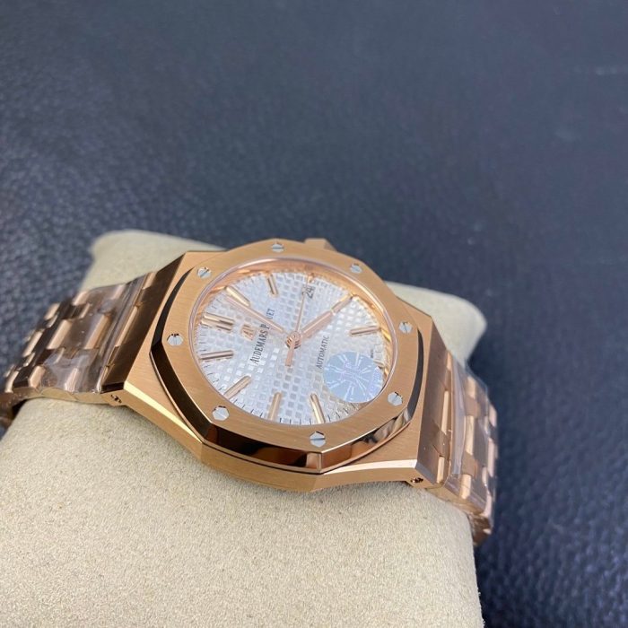 Audemars Piguet Royal Oak 18K Gold wrapped 15400S 41mm 1:1 Superclone - Image 4