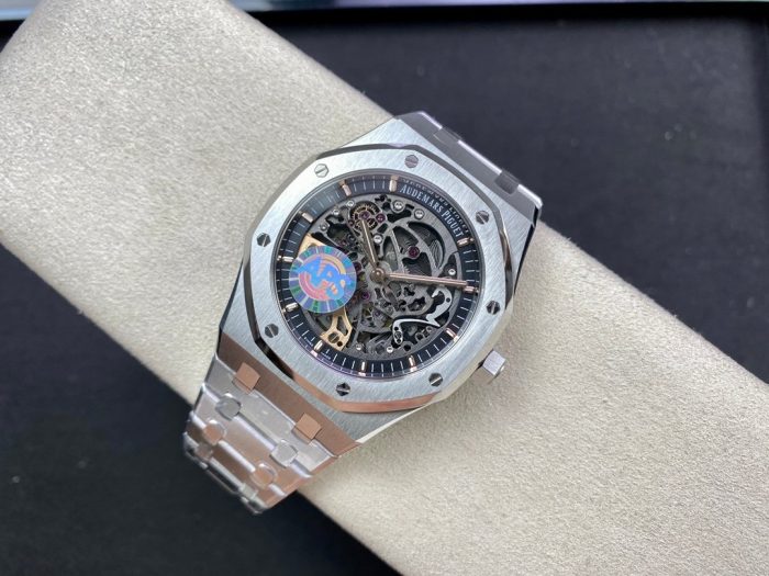 1:1 Super Clone Royal Oak Offshore 5407ST.OO.1220ST.01(Silver AP tourbillon) - Image 5