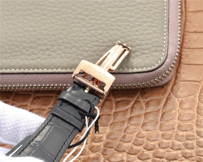 1:1 Super Clone Audemars Piguet RO 15400 (Rose gold black dial AP) - Image 8