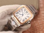 Cartier Santos De Cartier 40MM Two Tone - 1:1 Superclone(Two Tone Santos) - Image 4
