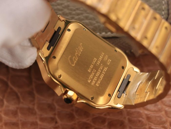 Cartier Tank Anglaise 18K Yellow Gold - 1:1 Superclone - Image 8