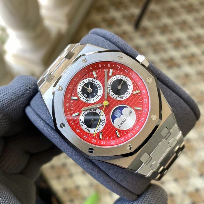 Audemars Piguet Royal Oak "Grande Tapisserie" chronograph 26574 - Image 4