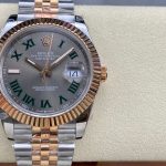 Datejust 36MM & 41 MM Wimbledon: Ref. 126334(Rose gold wimbledom)